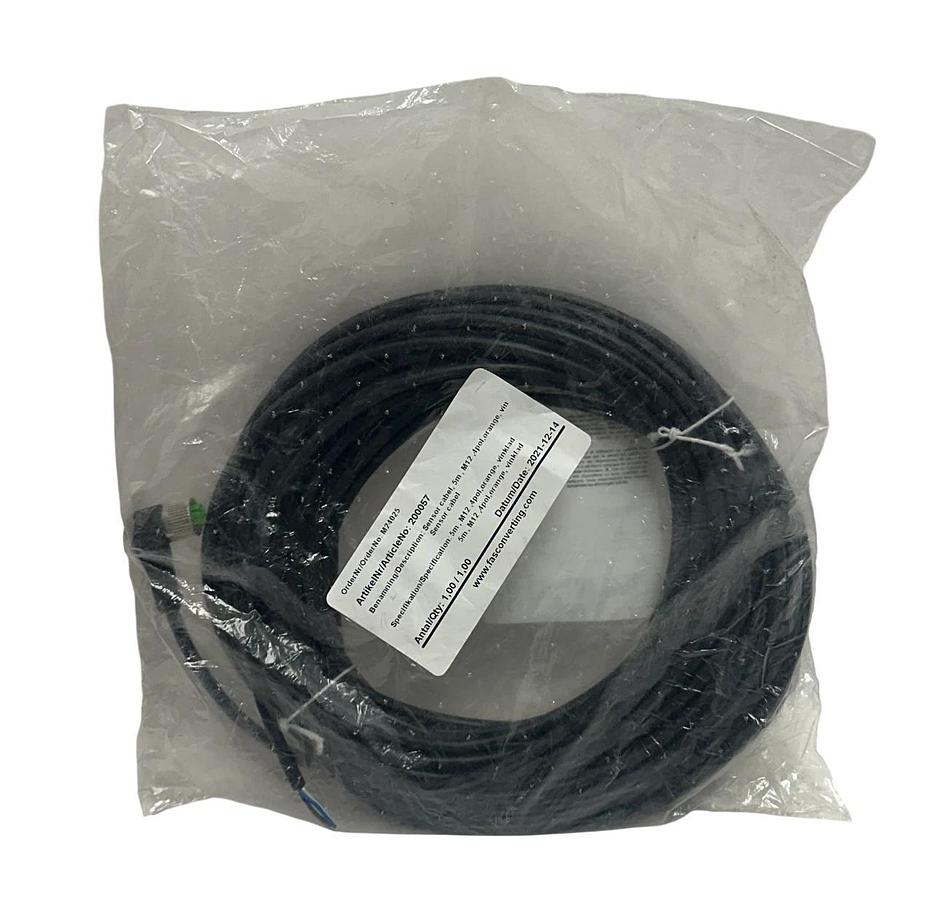 Used MURR ELEKTRONIK 7000-12341-6141500 / 7000123416141500 CONNECTION CABLE 15M NSFS