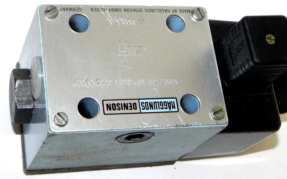 Used HAGGLUNDS DENISON A3D02-34-107-0601-00B5W01327 DIRECTIONAL VALVE HYDRAULIC