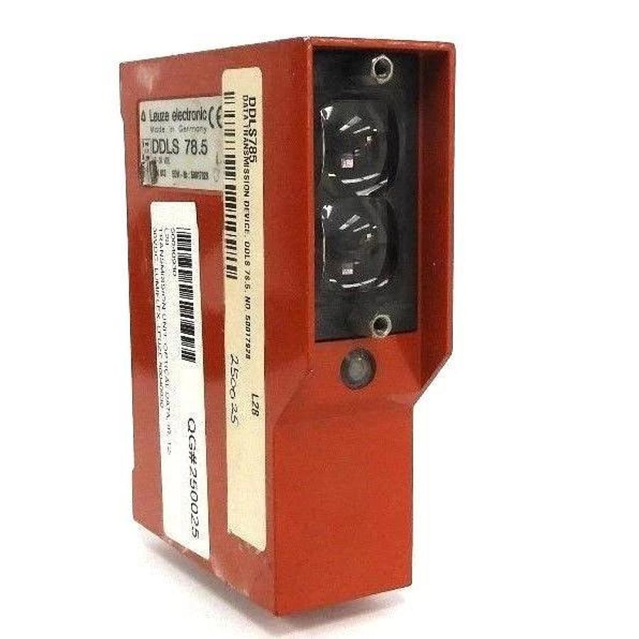 Used LEUZE DDLS 78.5 OPTICAL DATA TRANSMISSION 50017928, DDLS785, 12-30 VDC