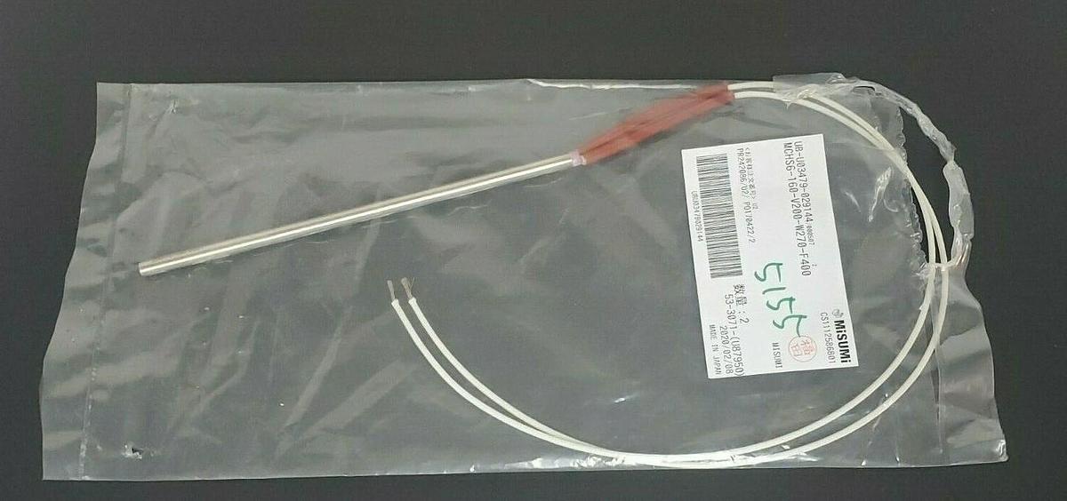 Used NEW MISUMI MCHS6-160-V200-W270-F400 CARTRIDGE HEATER