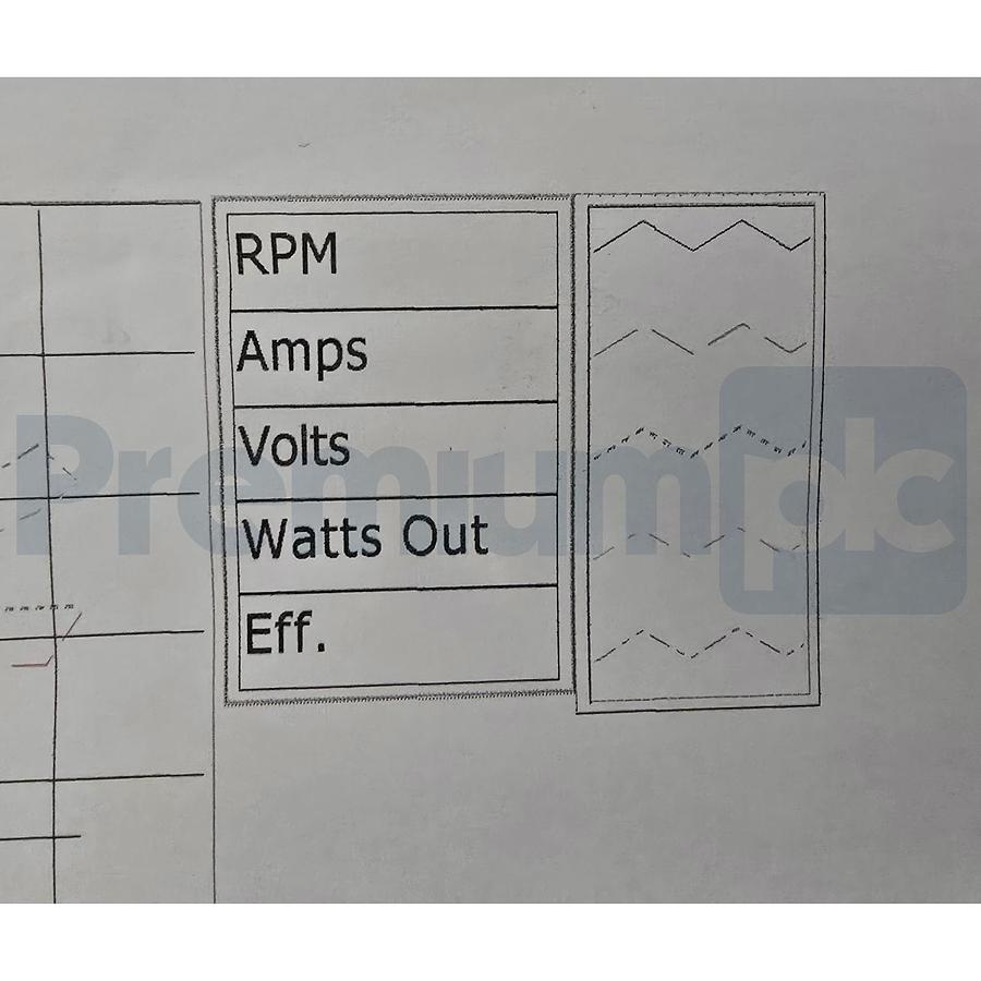Used MOTENERGY INC. ME1606 PMSM BRUSHLESS ELECTRIC MOTOR 5.4kW 3000RPM ME1117 NSMP