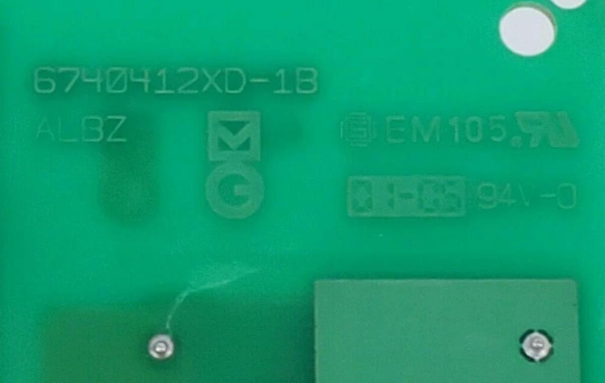 Used MGE UPS ALBZ-6740413 PC BOARD 6740412XD-2B, 6740412XD-1B