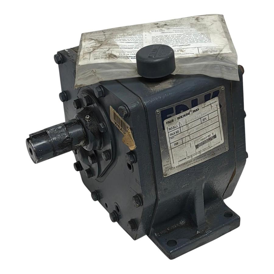 Used Falk RK1020FC2A Enclosed Gear Drive Speed Reducer 20.570 Ratio 0752129 1020F-C2A