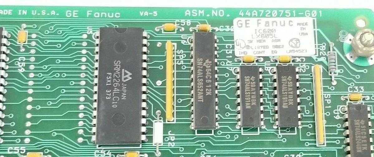Used GE FANUC IC600-LX605L 5K MEMORY MODULE FAB. NO. 44A720856-002R03/1