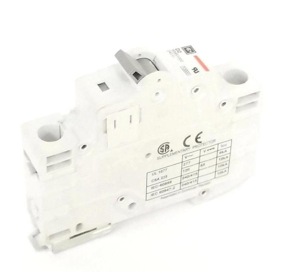 Used CUTLER HAMMER WMS1D02 CIRCUIT BREAKER 240V, 2A, 1P, D2