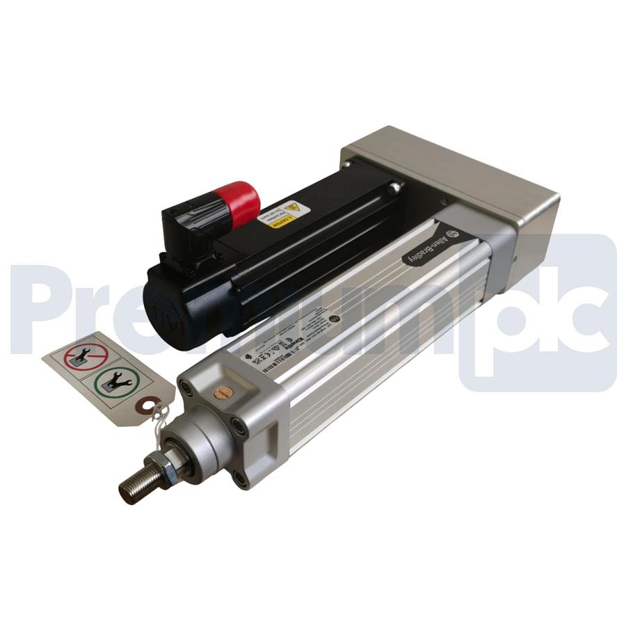 Used ALLEN BRADLEY VPAR-B2100C-W4D /A VP-Series ELECTRIC CYLINDER w/VPL-B0633M-W-X220