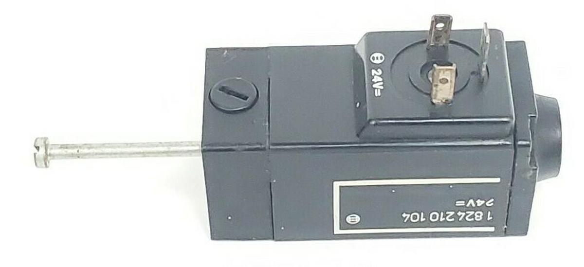 Used BOSCH 1824210104 SOLENOID VALVE COIL 24V (MISSING SCREW)