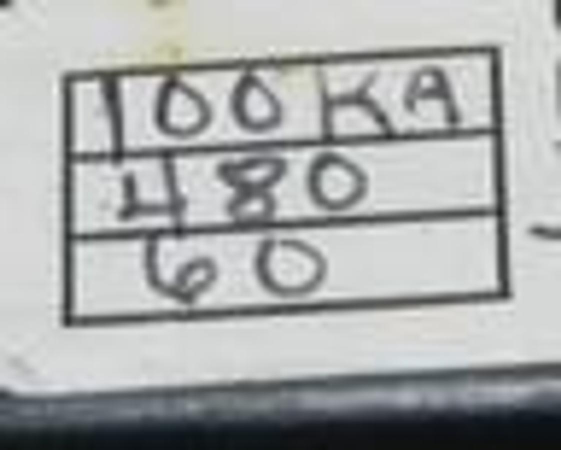 Used INDUSTRIAL 100K9 ON/OFF SWITCH USED