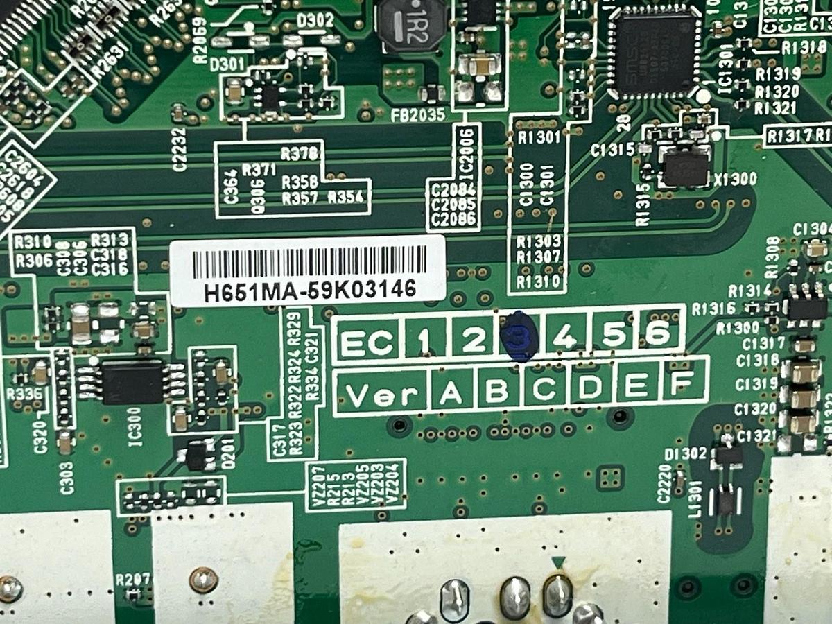 Used Epson H651MA_R1 Projector Main Board Motherboard 2164449