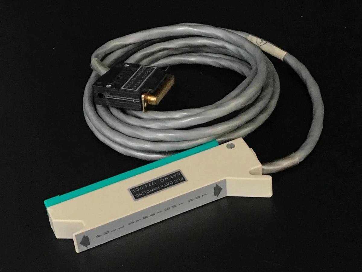 Used ALLEN BRADLEY 1774-DC2 PLC DATA HANDLING INTERCONNECT CABLE 10FT