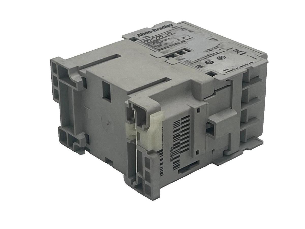 ALLEN BRADLEY 100-C09*10 SER A IEC CONTACTOR 3-POLE 9A, 110/120V 100-C09D10 NSNP 662072608203