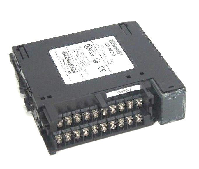 Used GE FANUC IC693MDL645F INPUT MODULE 24VDC 16PT POS/NEG LOGIC MISSING DOOR