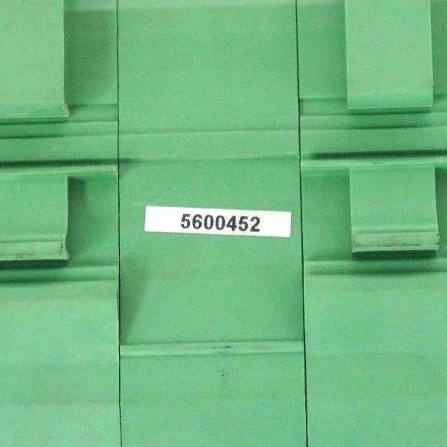 Used LOT OF 7 PHOENIX CONTACT 5600452 DIN RAIL BASES