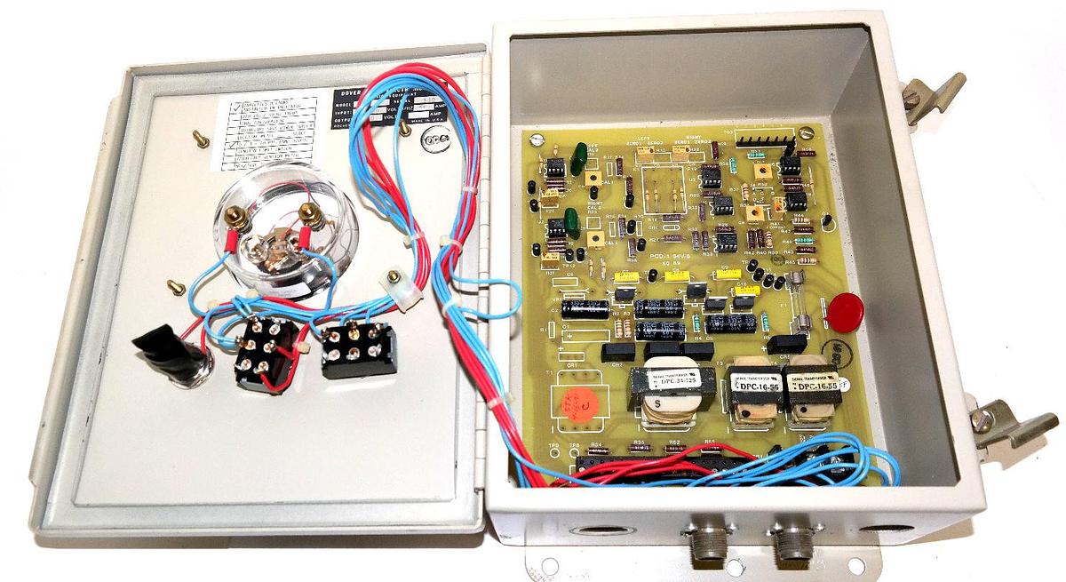 Used DOVER FLEXO ELECTRONICS TI5 TENSION INDICATOR EA1072C, PCD-1, TI5-C