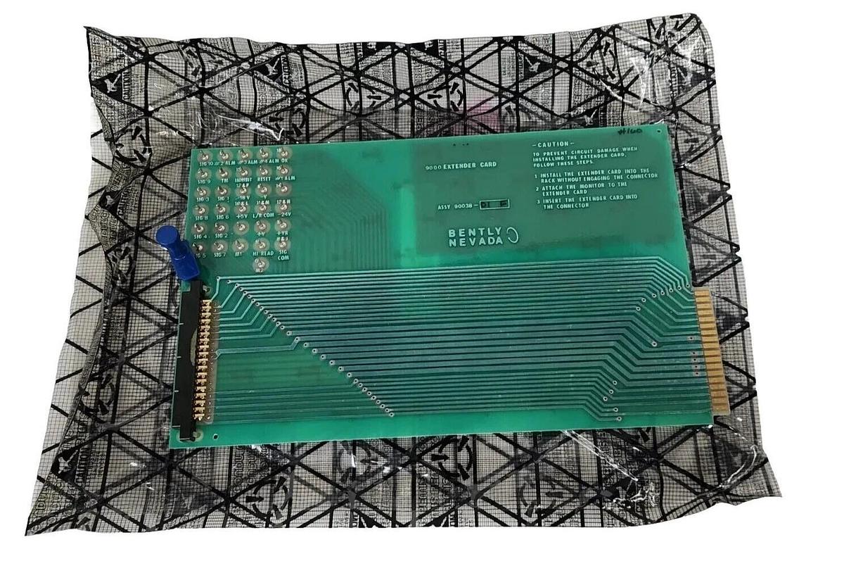 Used BENTLY NEVADA 90038-01F EXTENDER CARD 90038-01 F, 9003801F
