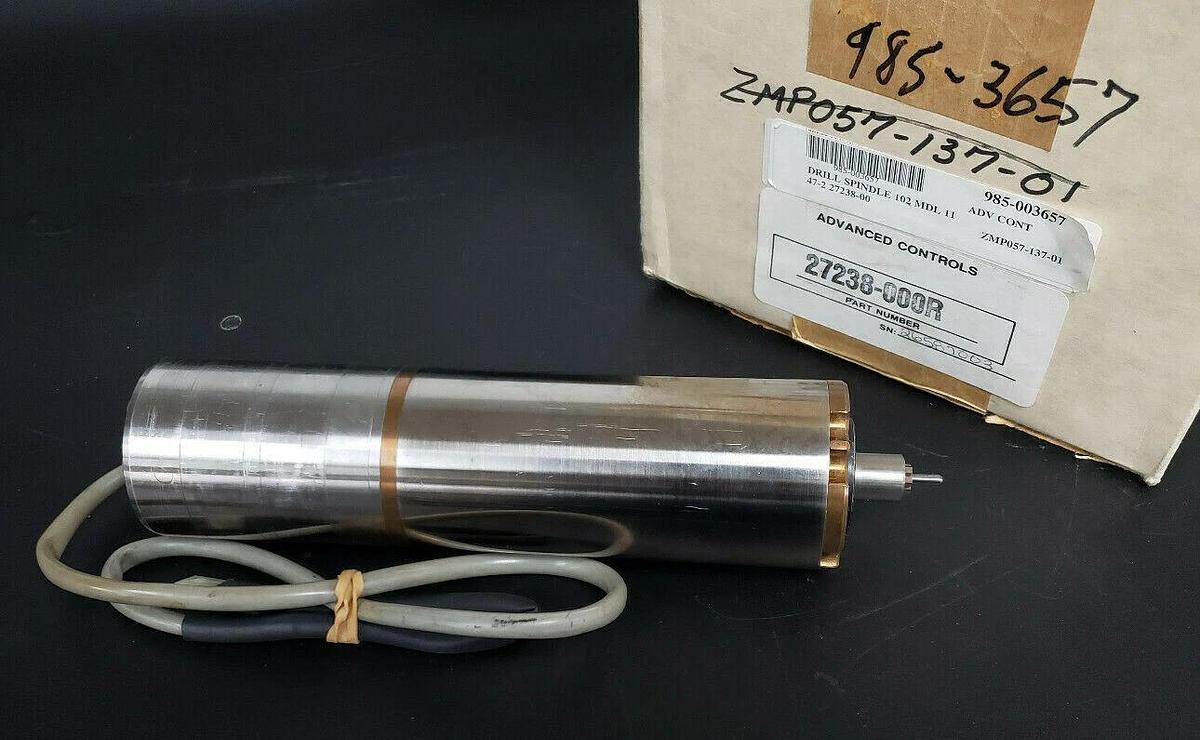 Refurbished ADVANCED CONTROLS 27238-000R DRILL SPINDLE 27238000R (REPAIRED)