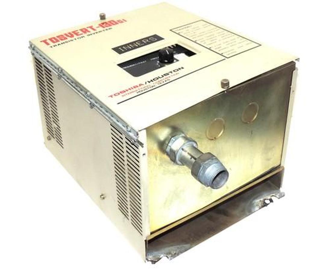 Used TOSHIBA VT130G1-4035BOE TRANSISTOR INVERTER VT130G1-4035BOE 3 PHASE, 460V, 60HZ