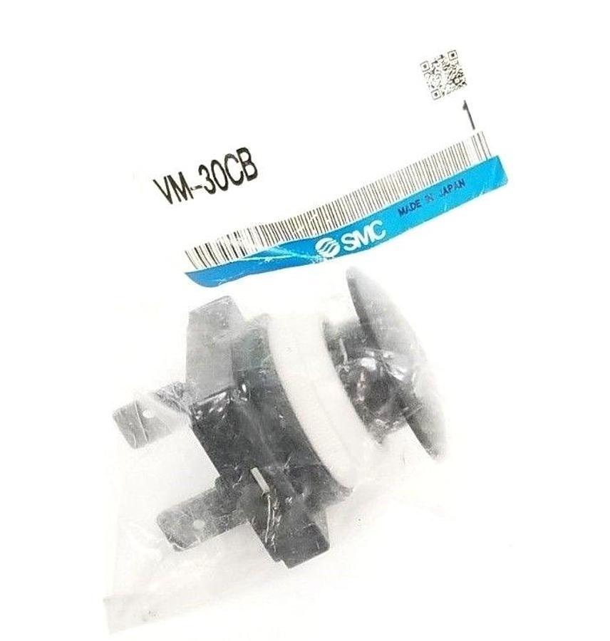 Used NEW IN BAG SMC VM-30CB PUSHBUTTON BLACK MUSHROOM VM30CB