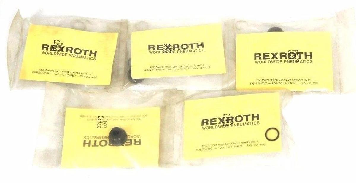 Used LOT OF 5 NEW REXROTH P7673-0291 PNEUMATIC LUBRICATOR PLUG REPAIR KITS P7673