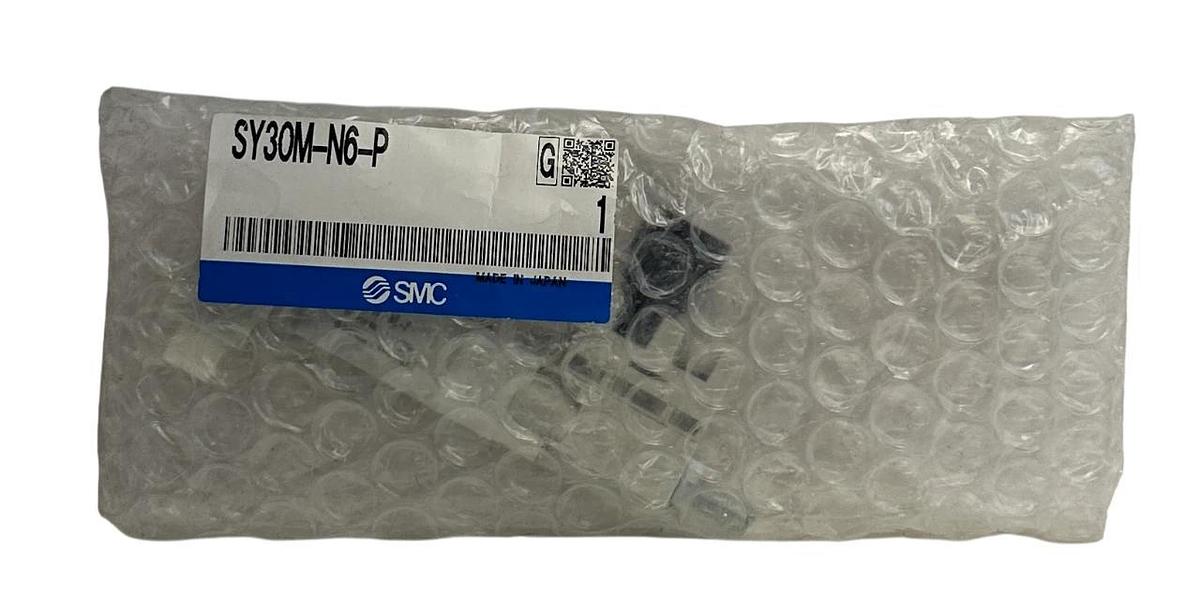 SMC SY30M-N6-P / SY30MN6P PNEUMATIC REGULATOR INTERFACE 1-PORT W/ GAUGE NSMP