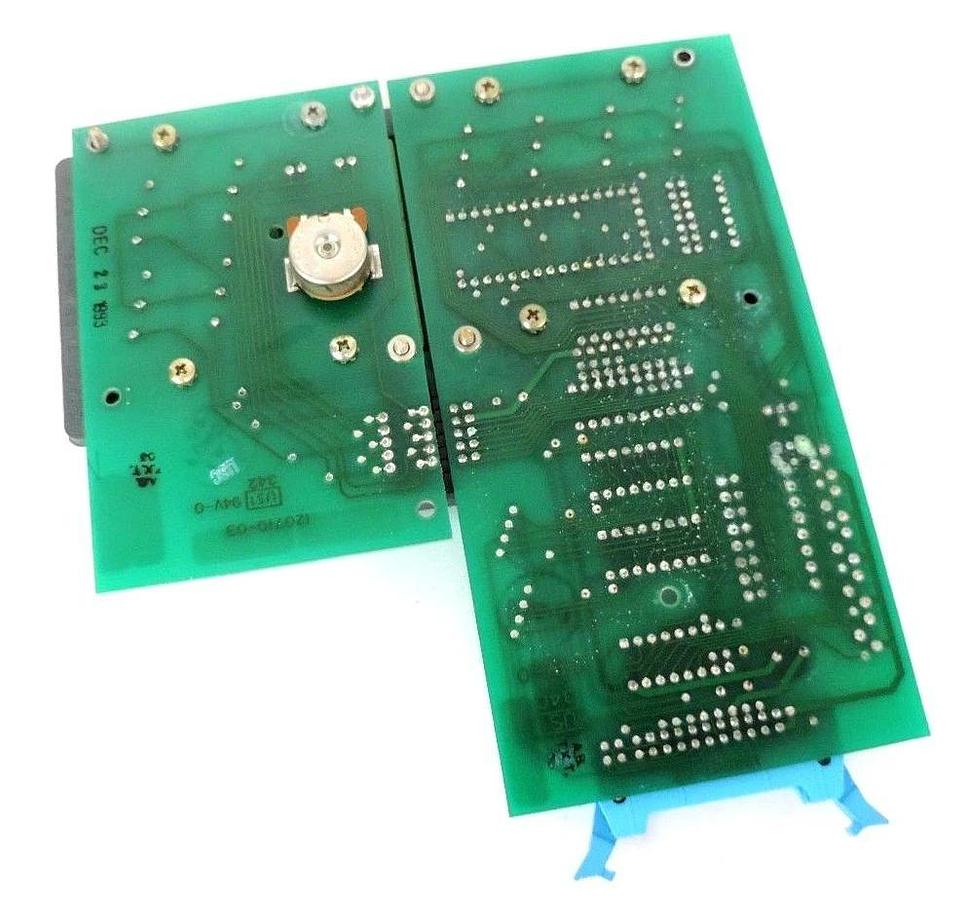 Used ALLEN BRADLEY 120774 INTERFACE INPUT CARD W/ 120771 BOARD & 120712 DISPLAY