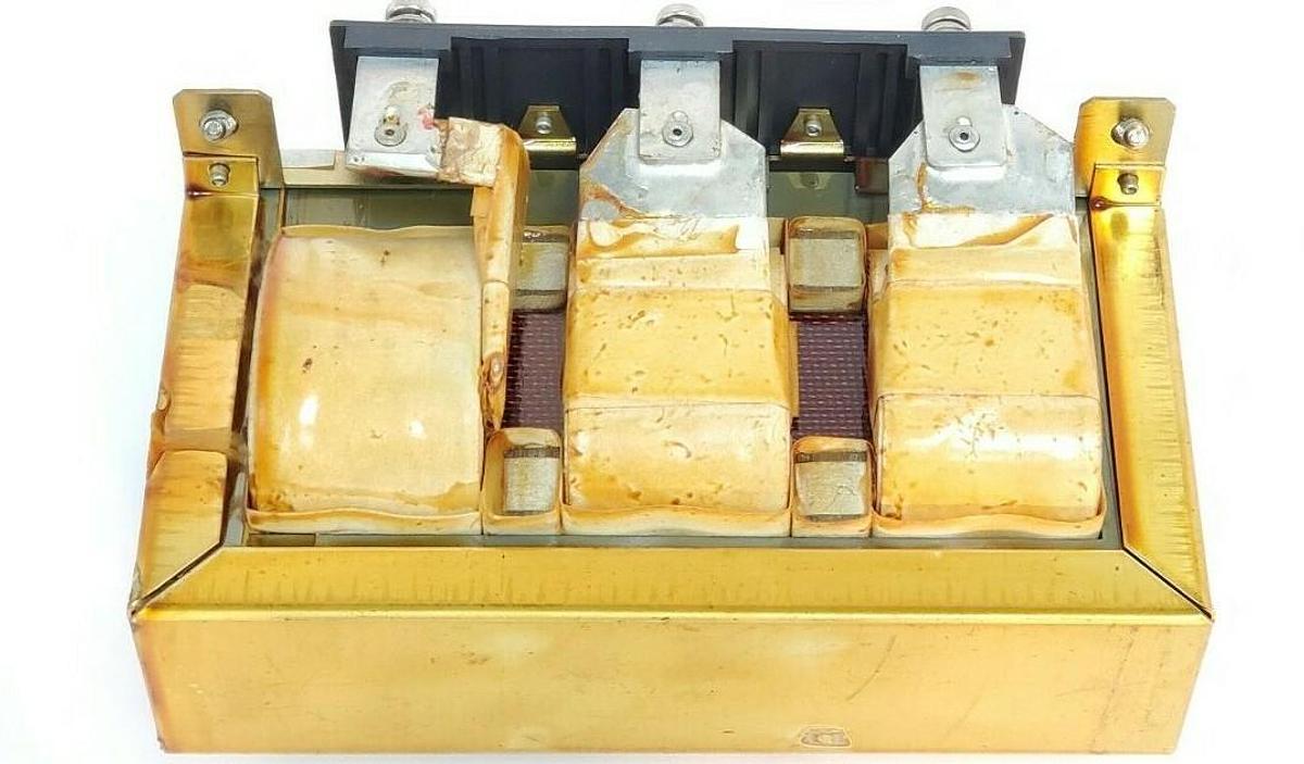 Used FANUC A81L-0001-0098 REACTOR MFG. NO. P24F0376 CURRENT 133A PHASE 3