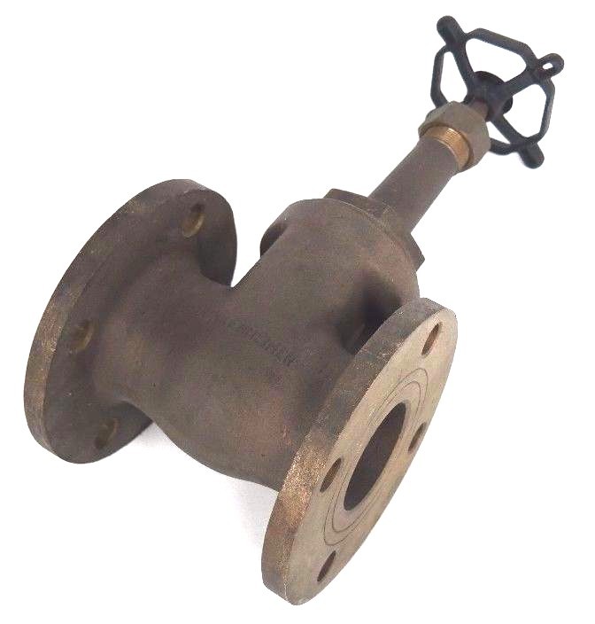 Used NEW LUNKENHEIMER 2-1/2" BRASS GATE VALVE FIG. 2157 150SP 225WOG