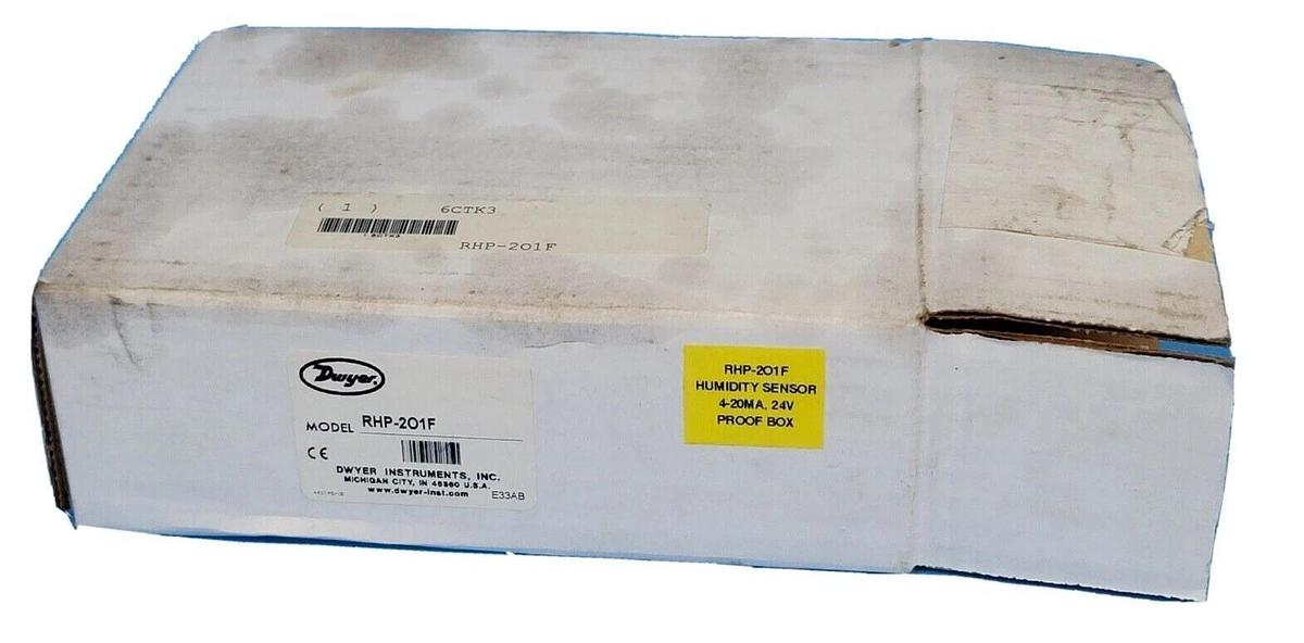 Used NIB DWYER RHP-2O1F TEMERATURE SENSOR TRANSMITTER RHP2O1F