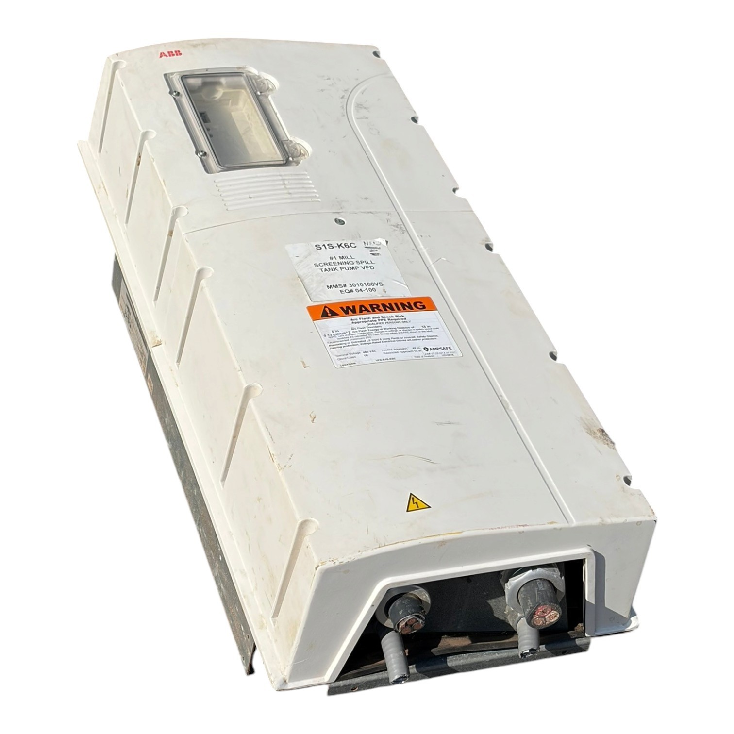 Used ABB ACS800-U1-0100-5 Variable Frequency Drive VFD 100HP 75kW 480V 3PH