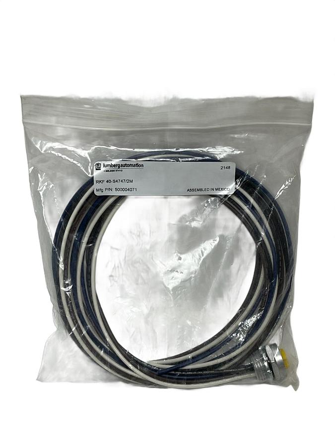 Lumberg RKF 40-S4747/2M 7/8" Power Receptacle 4-Pin Female 2M NEW