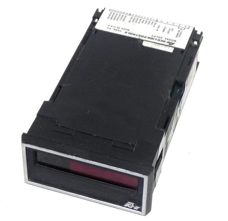 Used RED LION CONTROLS APLPT400 PROCESS TIME INDICATOR