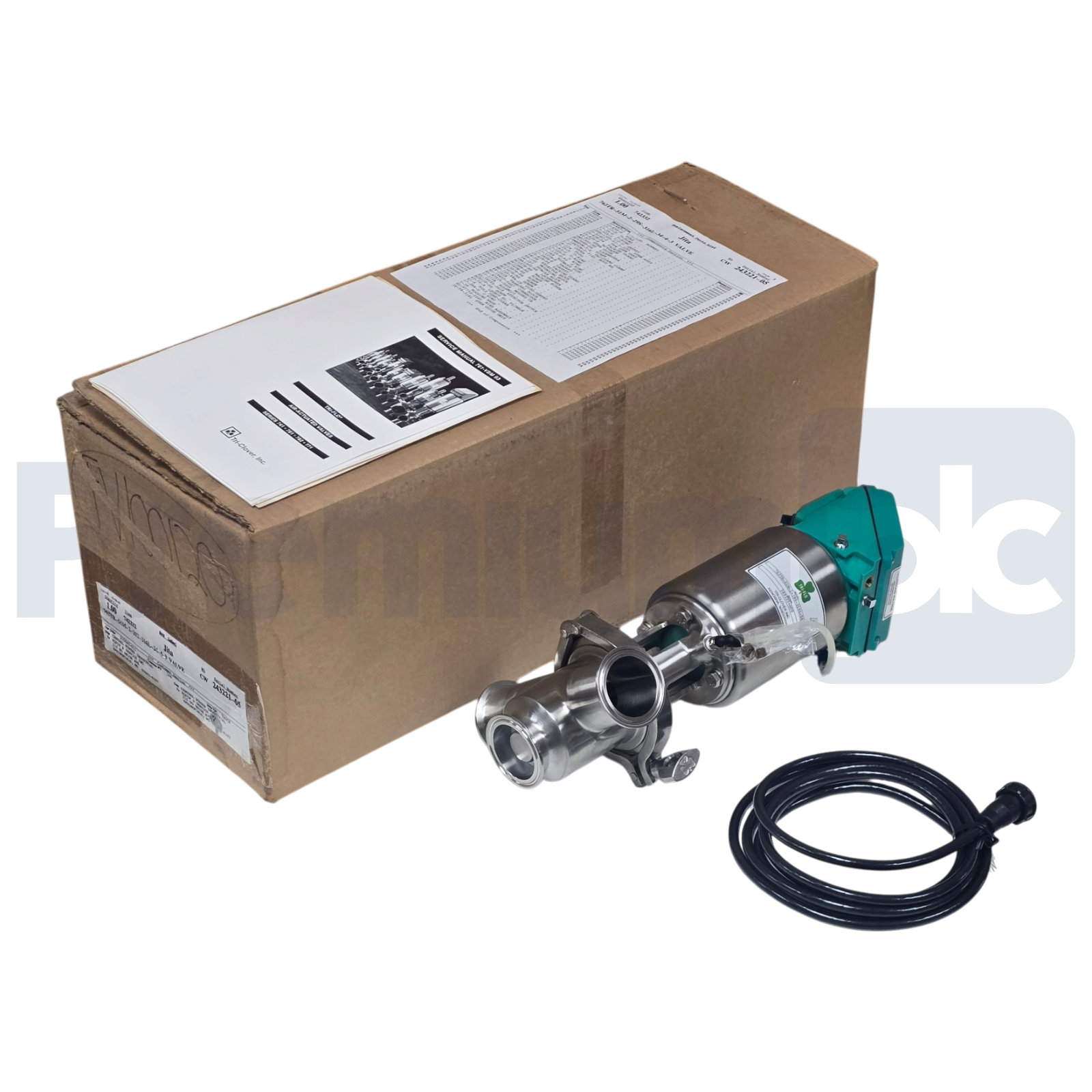 Used Alfa Laval Tri-Clover 762TR 2" SS316 Seat Valve 762TR-51M-2-29S-316L-34-4-3 NEW