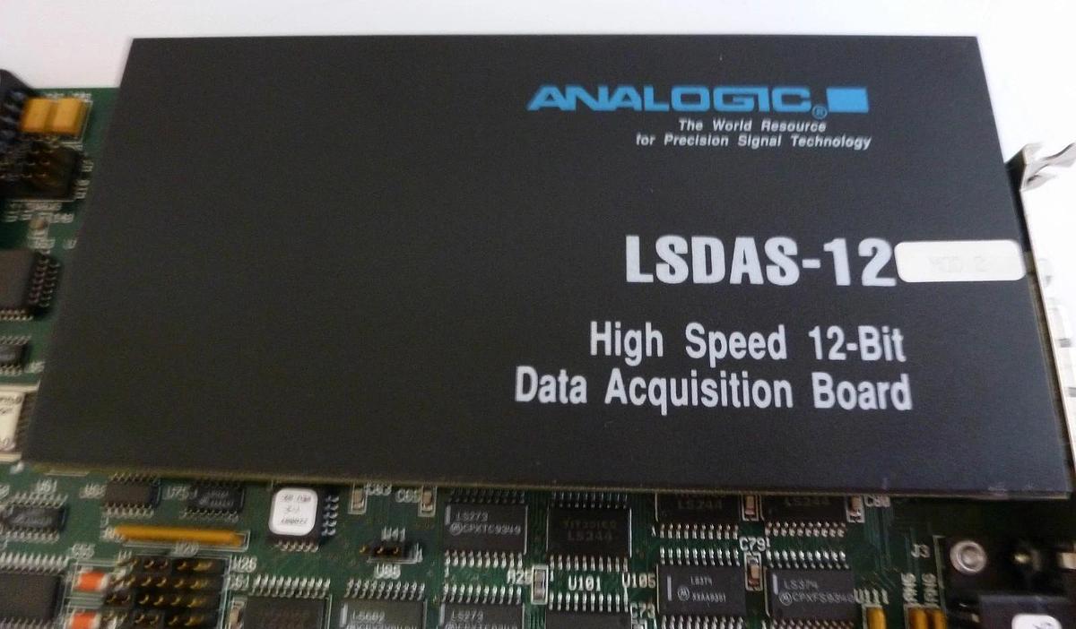 Used ANALOGIC LSDAS-12 MOD 2 HIGH SPEED 12-BIT DATA ACQUISITION BOARD LSDAS12