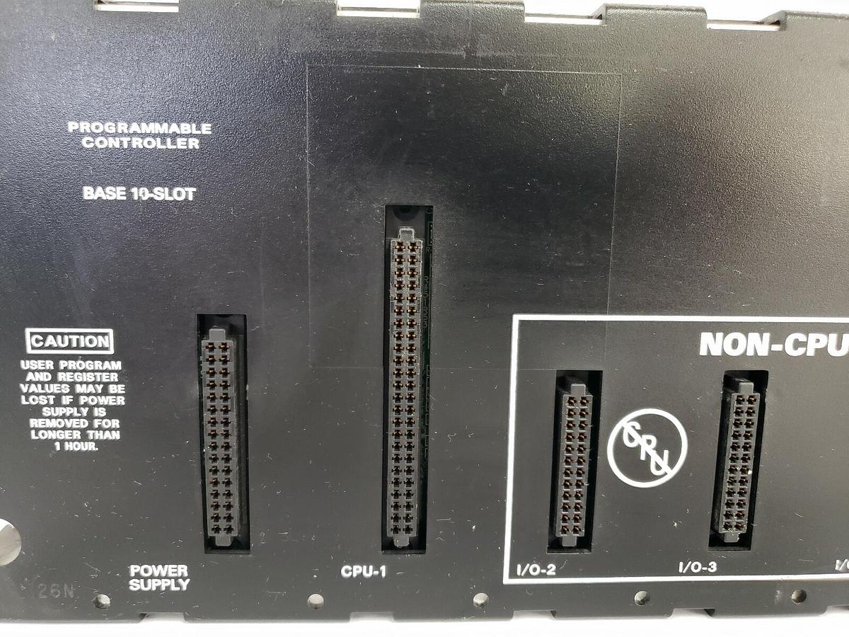 Used GE FANUC IC693CHS391M IC693CHS391M CPU MODULE BASE 10-SLOT EMI ENHANCED