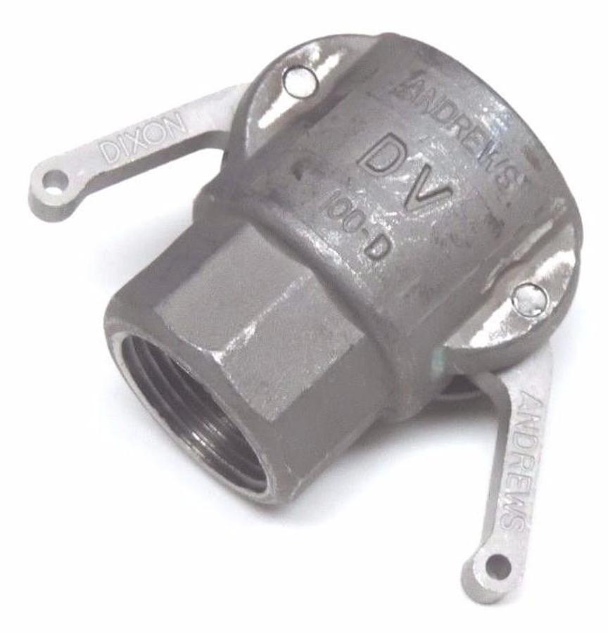 Used LOT OF 3 NEW ANDREWS 100-D CAM AND GROOVE COUPLERS 100D