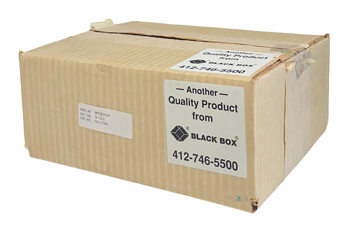 NEW BLACK BOX ME800A / 50194 OPERATOR INTERFACE SHORT HAUL MODEM SHM-B NSMP