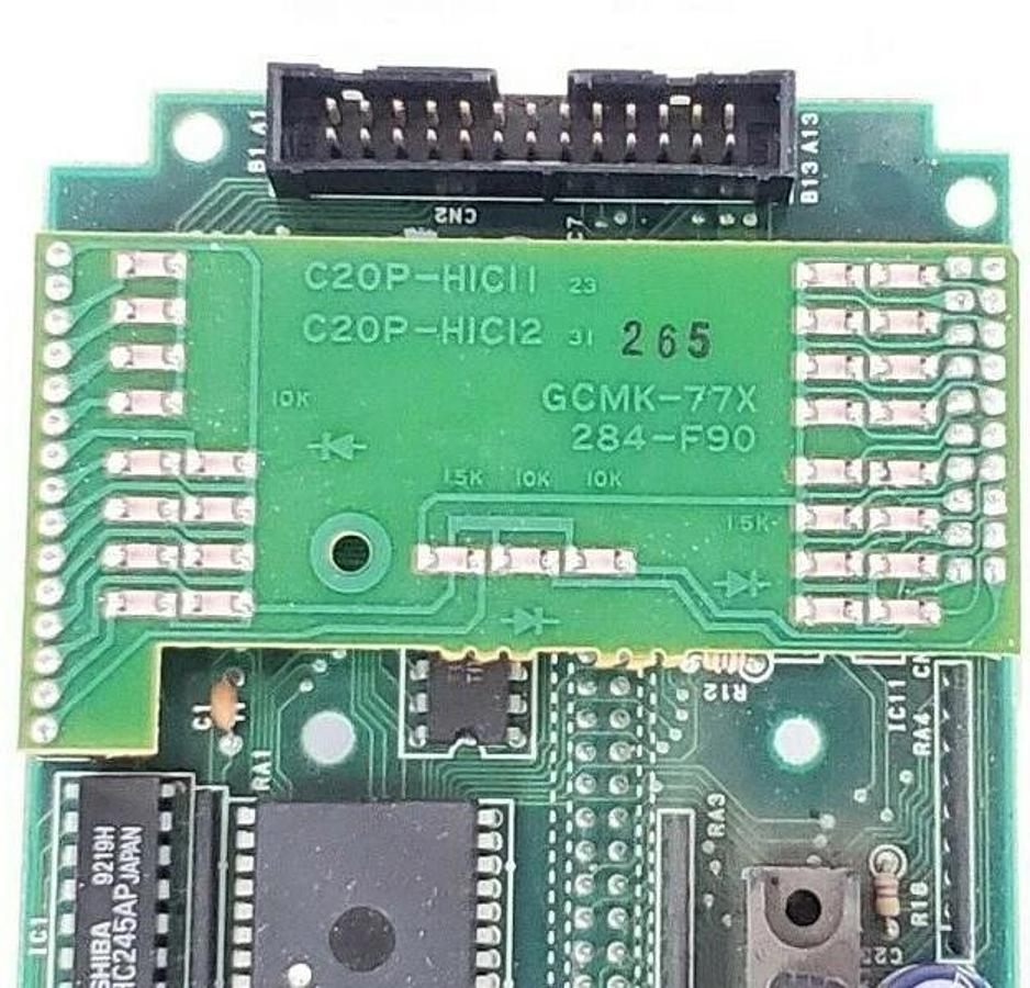 Used OMRON C20P-CPU CIRCUIT BOARD 1333548-0D C20P-H1C1 GCMK-77X C20PCPU