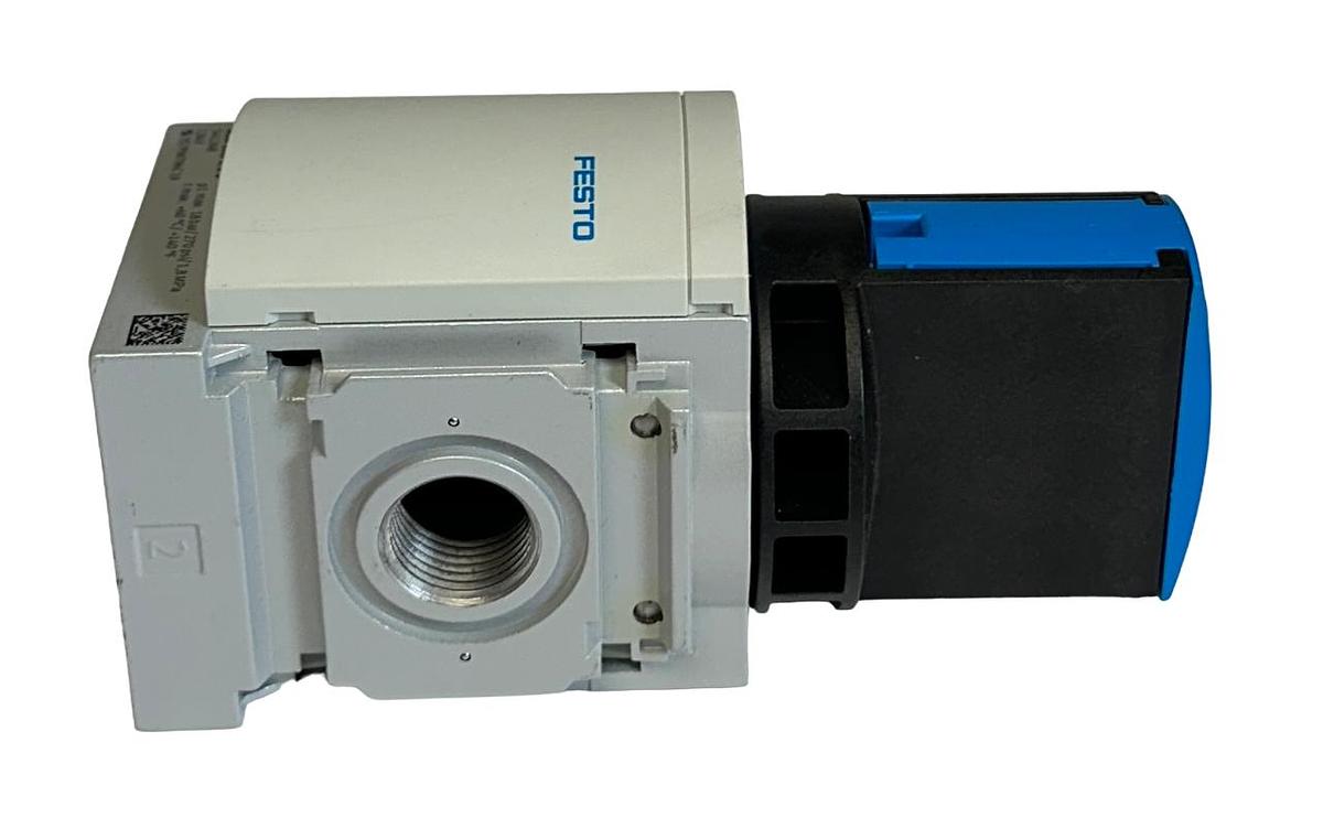 Used FESTO MS6-EM1-1/2-S / 541268 PNEUMATIC SHUT-OFF VALVE 270PSI 1.8MPa NSNP