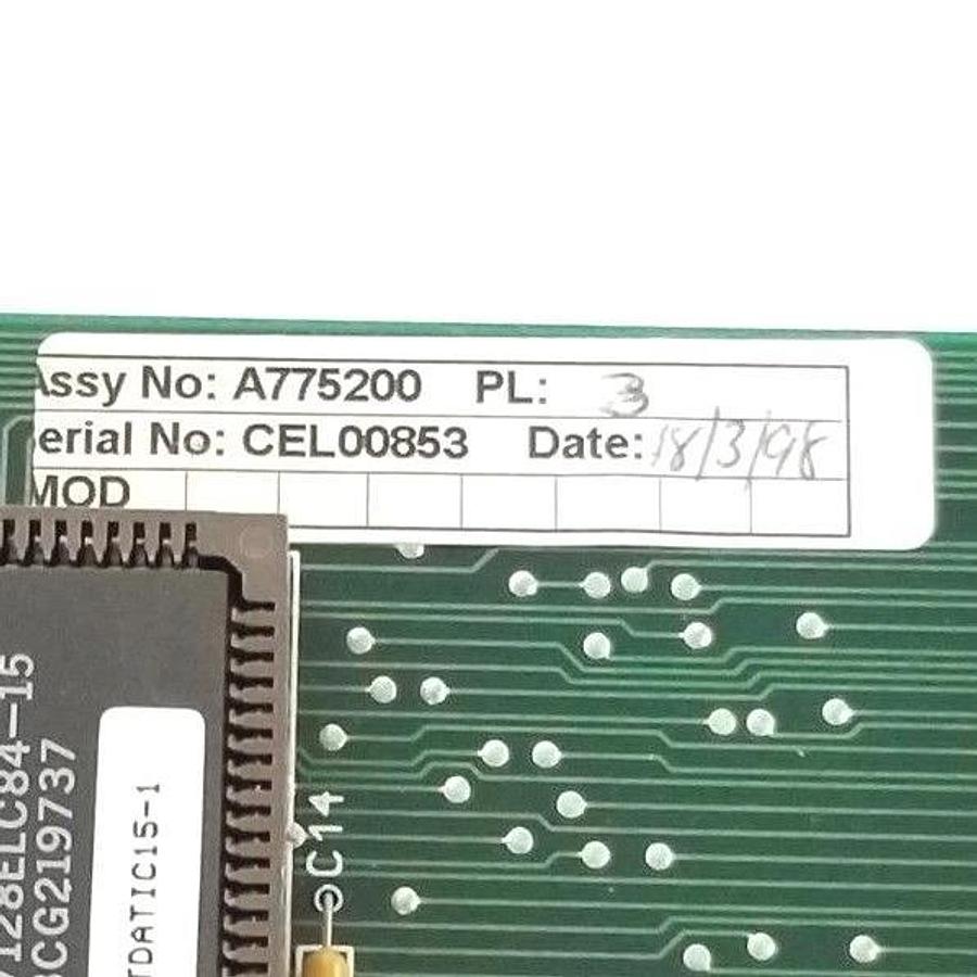 Used MICROMASS A775200A PCB CONTROLLER A775200-L1 A775200-SS ISS. 3 A775200