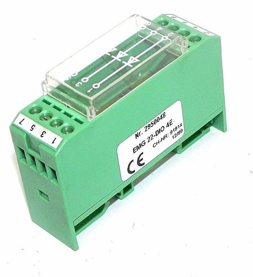 Used PHOENIX CONTACT 2950048 EMG 22-DIO 4E, CH-NR: 91914