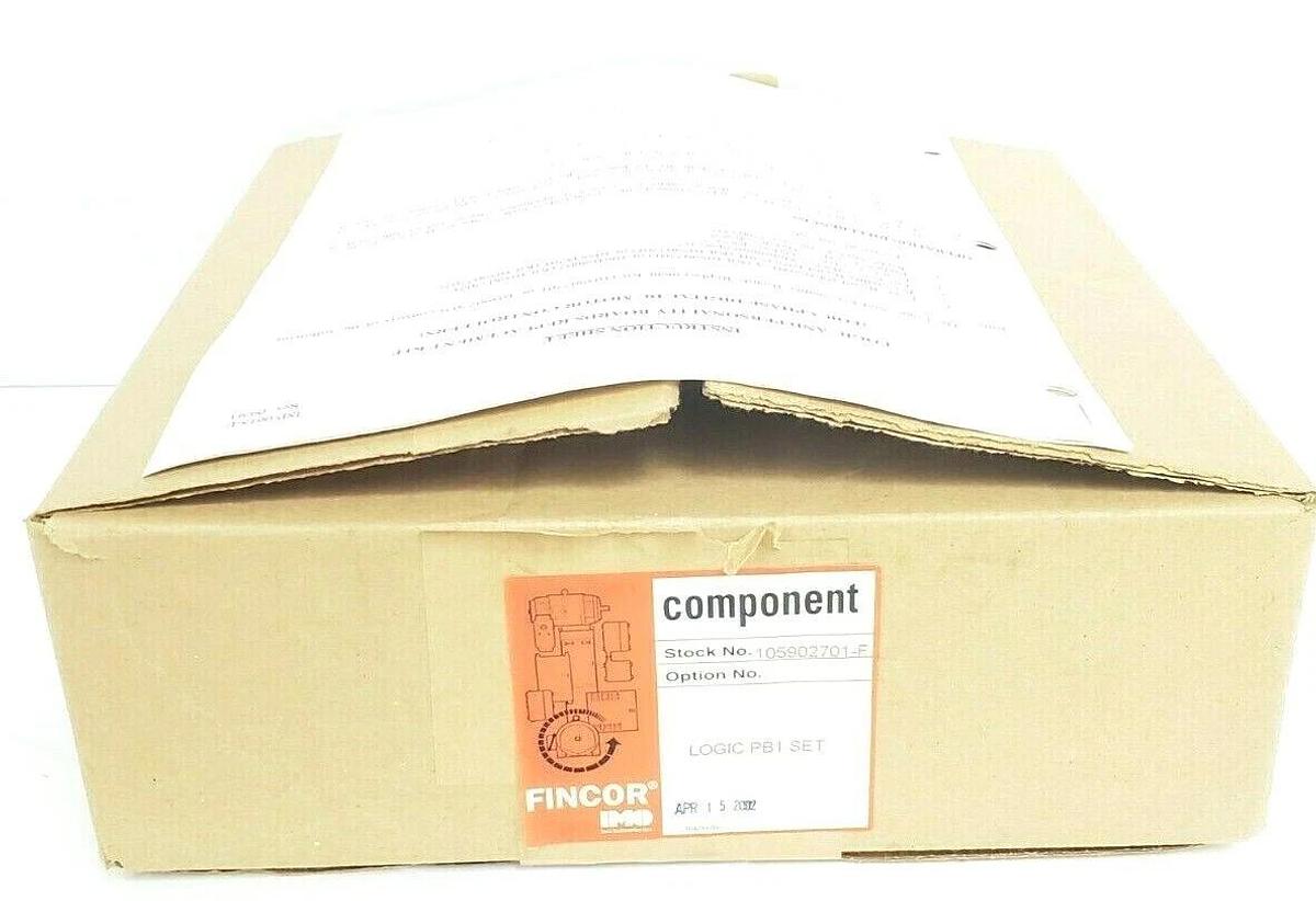 NIB FINCOR COMPONENT 105902701-F LOGIC PB1 SET 105902701F
