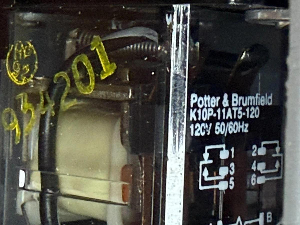 Potter & Brumfield K10P-11AT5-120 Relay in Appleton FS-FD Unilet Box