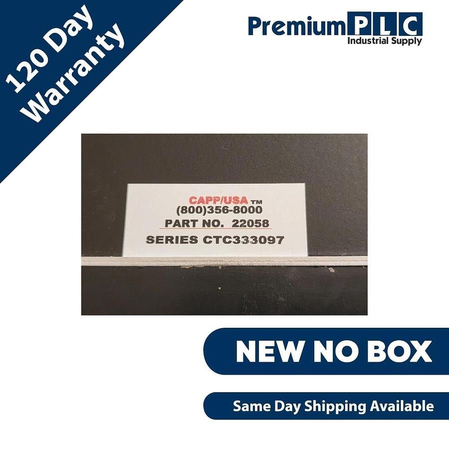 NEW PARTLOW CAPP/USA 2433101 MIC 2000 TEMPERATURE CONTROLLER 22058 CTC333097