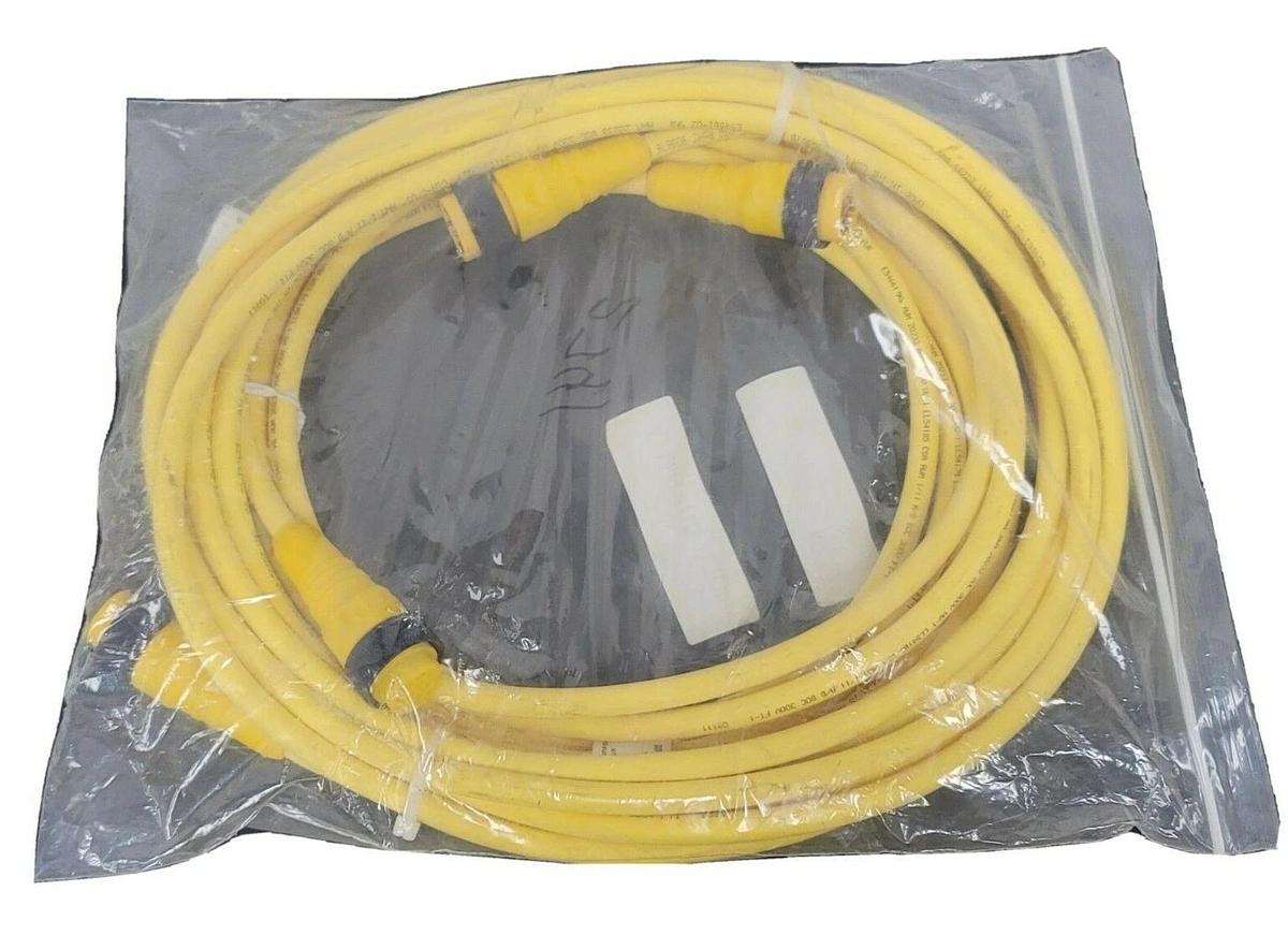 Used NEW LUMBERG RSRK-1201M-676/5M CORDSET 12-POLE 18 AWG