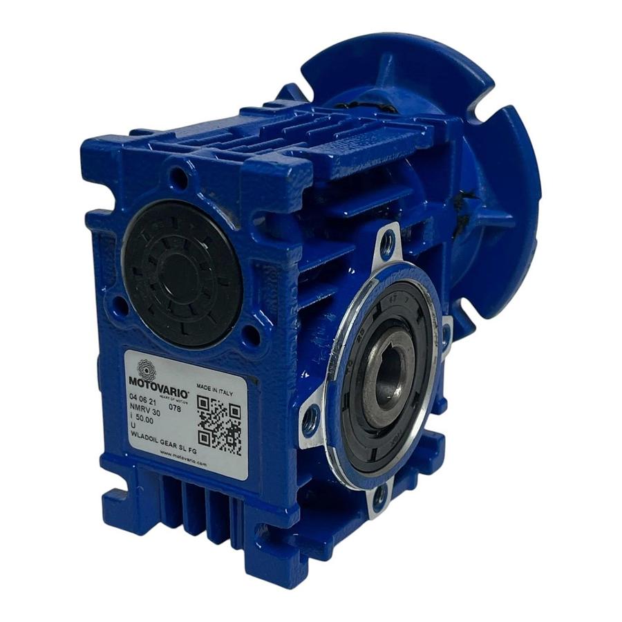Motovario NMRV 30 Worm Gear Reducer 50:1 Ratio PAM 63B14 Flange 11mm Input