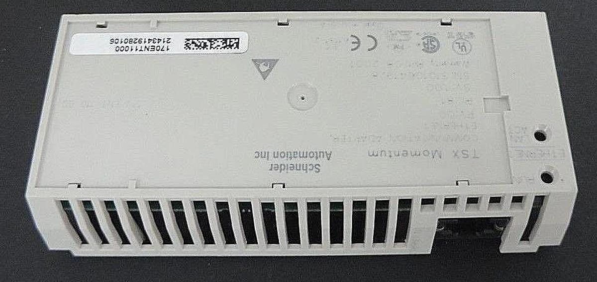Used SCHNEIDER MODICON 170ENT11000 COMMUNICATION ADAPTER PV: 00, RL: 81, SV: 1.00