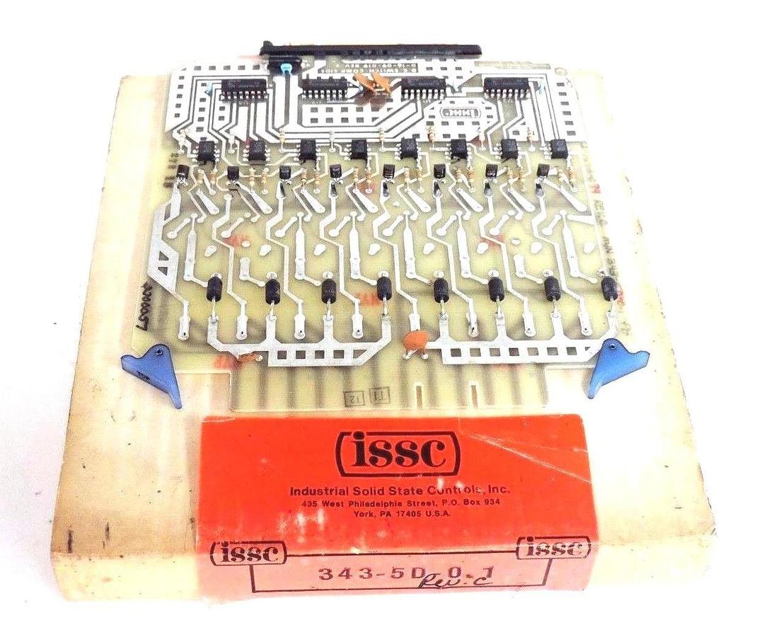 NIB ISSC HONEYWELL 343-5D-0.1 REV. C CIRCUIT BOARD, 3435D01