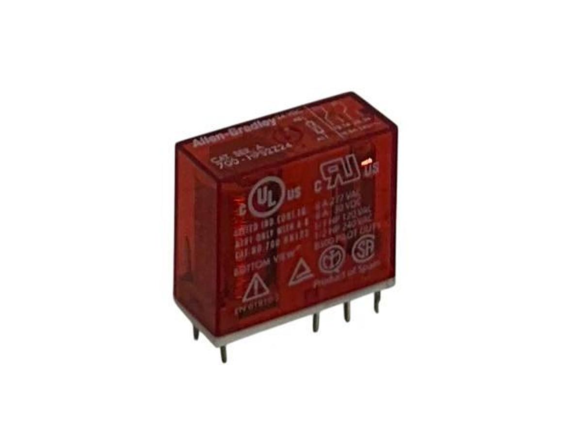 ALLEN BRADLEY 700-HPS2Z24 /A SAFETY RELAY 24VDC DPDT PCB Style 2 POLE NSNP