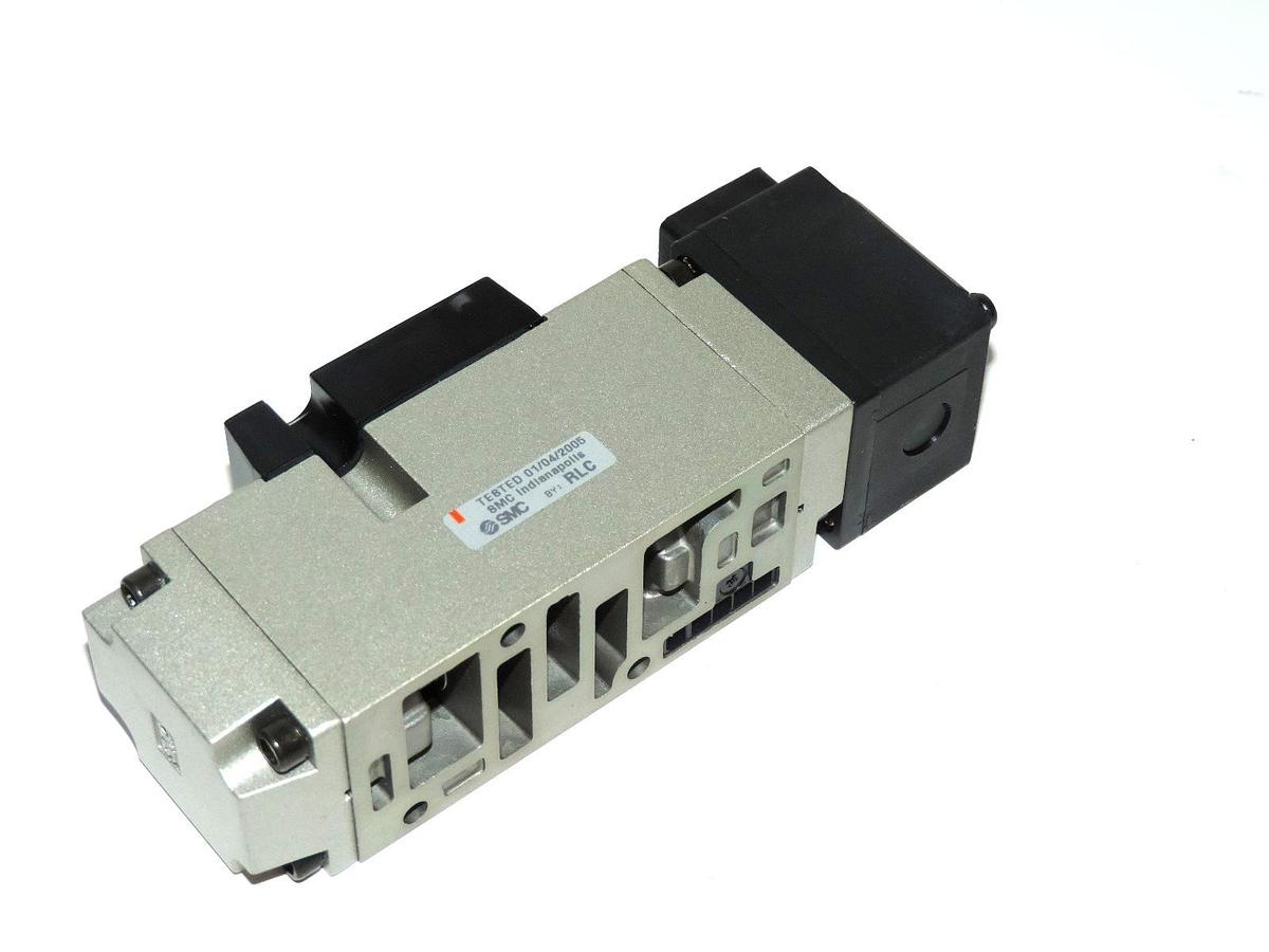 Used NEW SMC NVSP4126-0009D SOLENOID VALVE 150 PSI MAX, 120 VAC, 60 HZ, NVSP41260009D