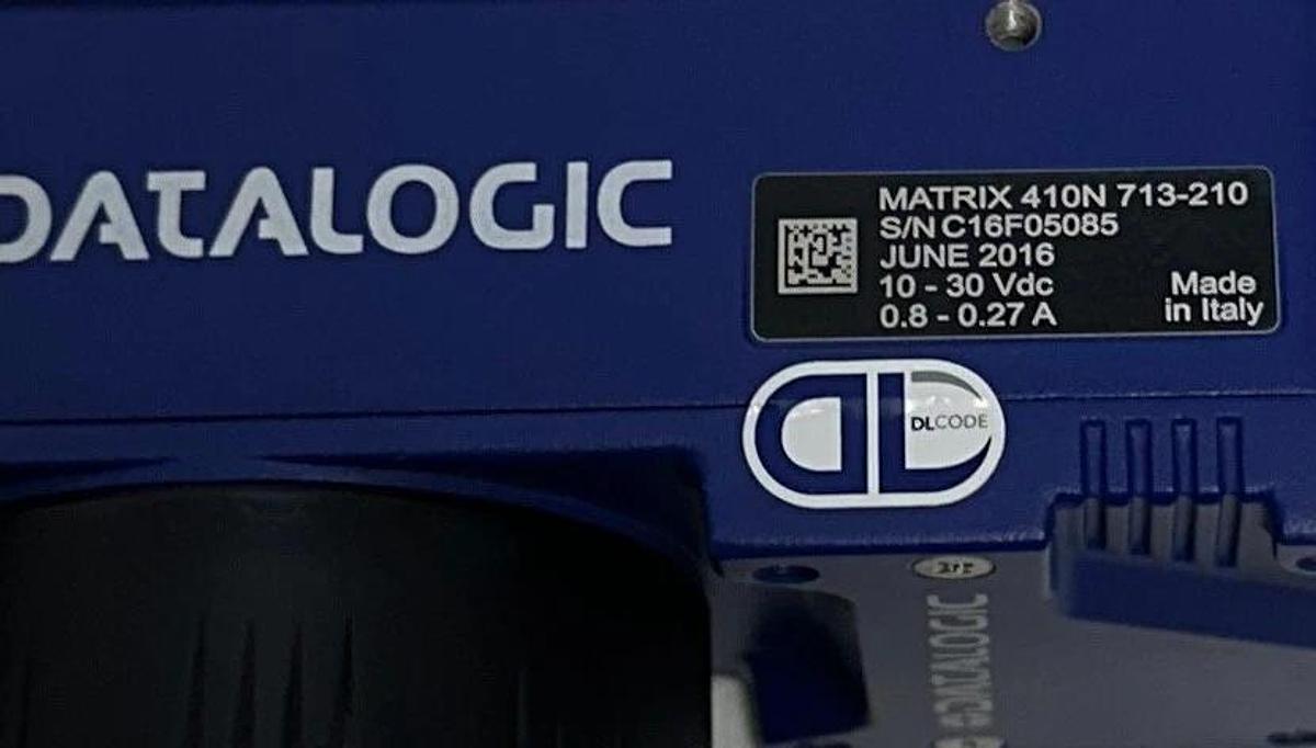 DATALOGIC MATRIX 410N 713-210 / 937401098 MATRIX SCANNER 10-30VDC .8-.27A NSNP